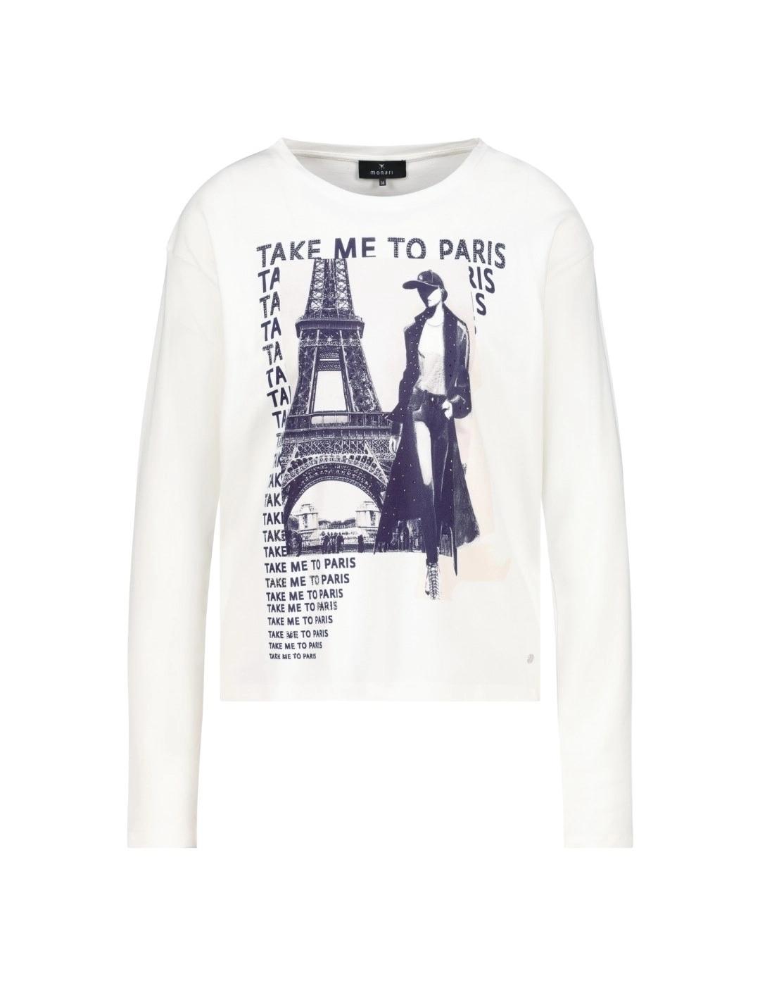 Monari Camiseta Blanca París