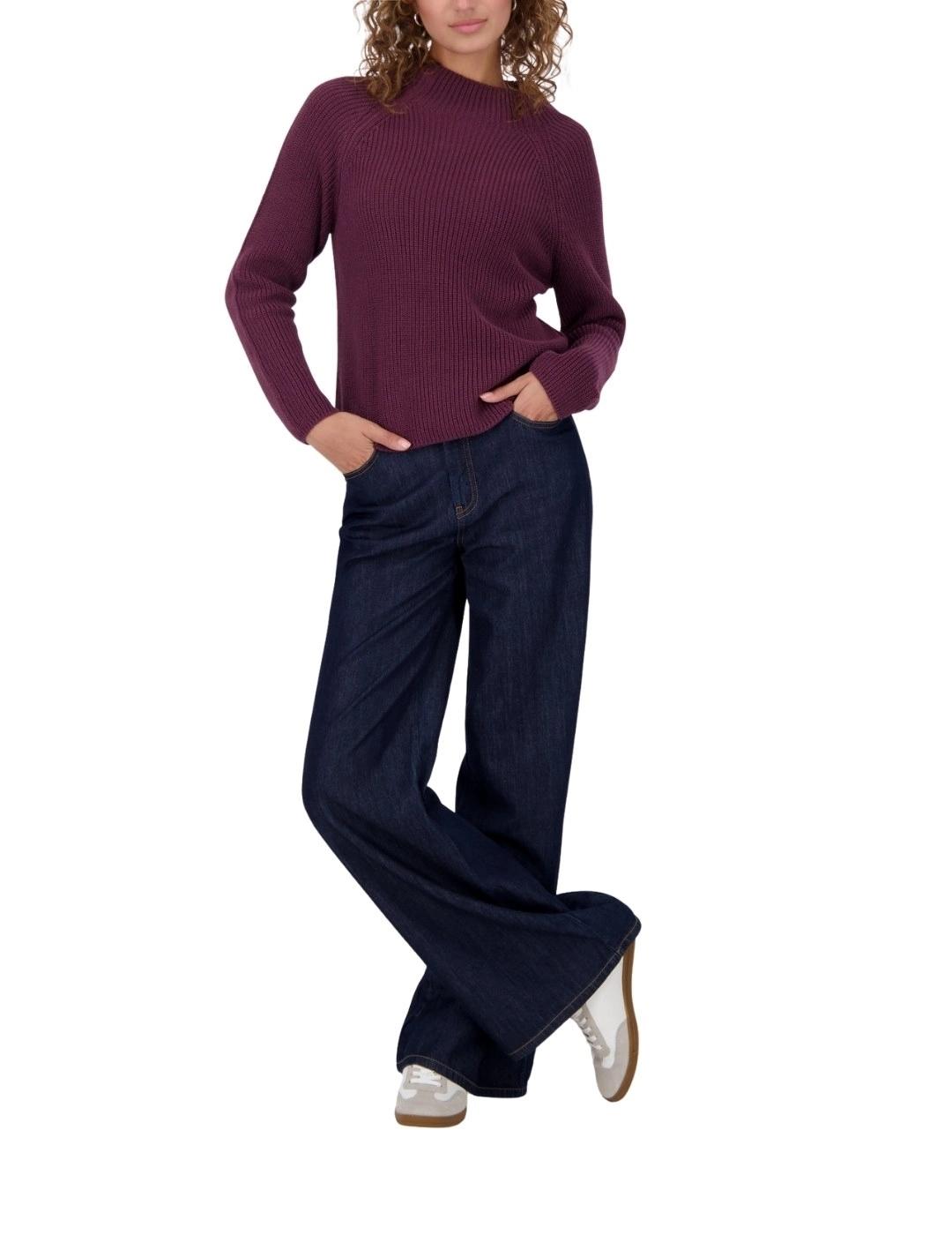 Monari Jersey de punto Burdeos