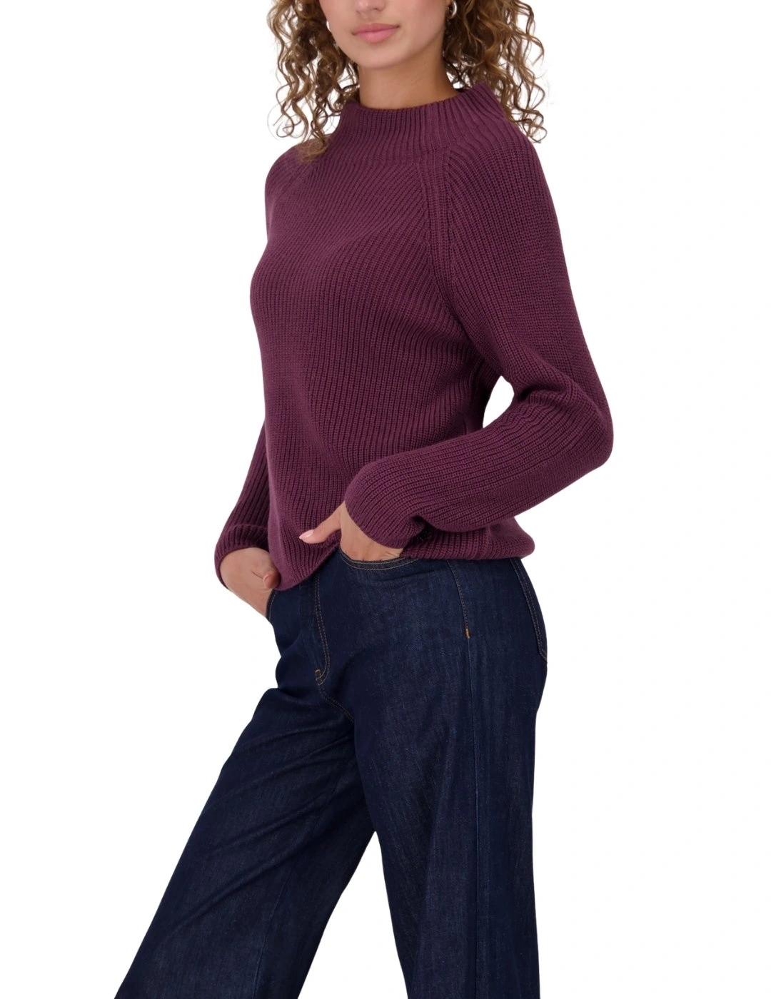Monari Jersey de punto Burdeos
