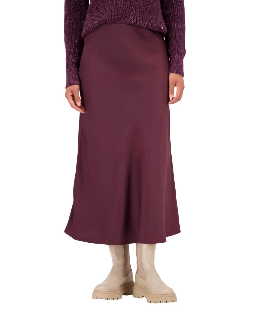 Monari Falda Satinada Granate