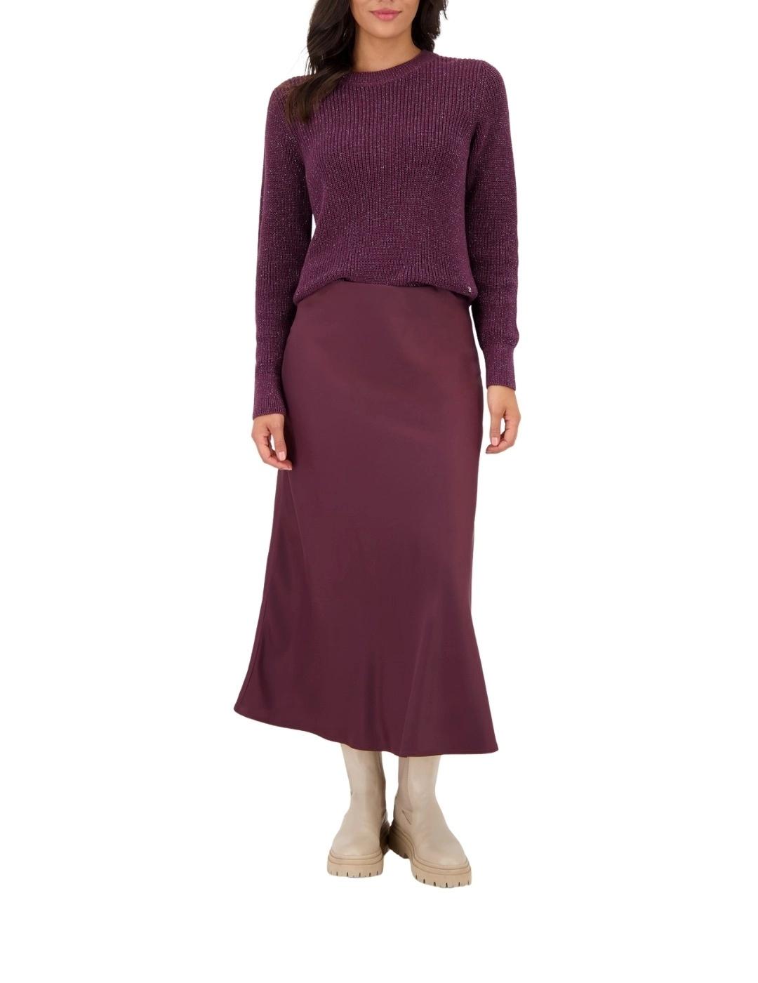 Monari Falda Satinada Granate