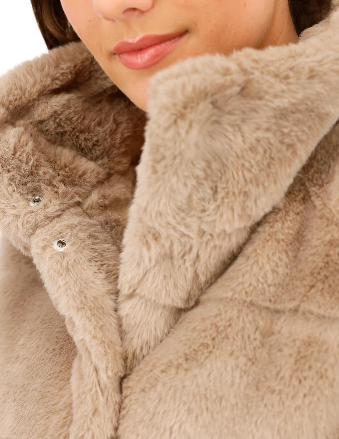 Monari Chaleco de pelo Beige