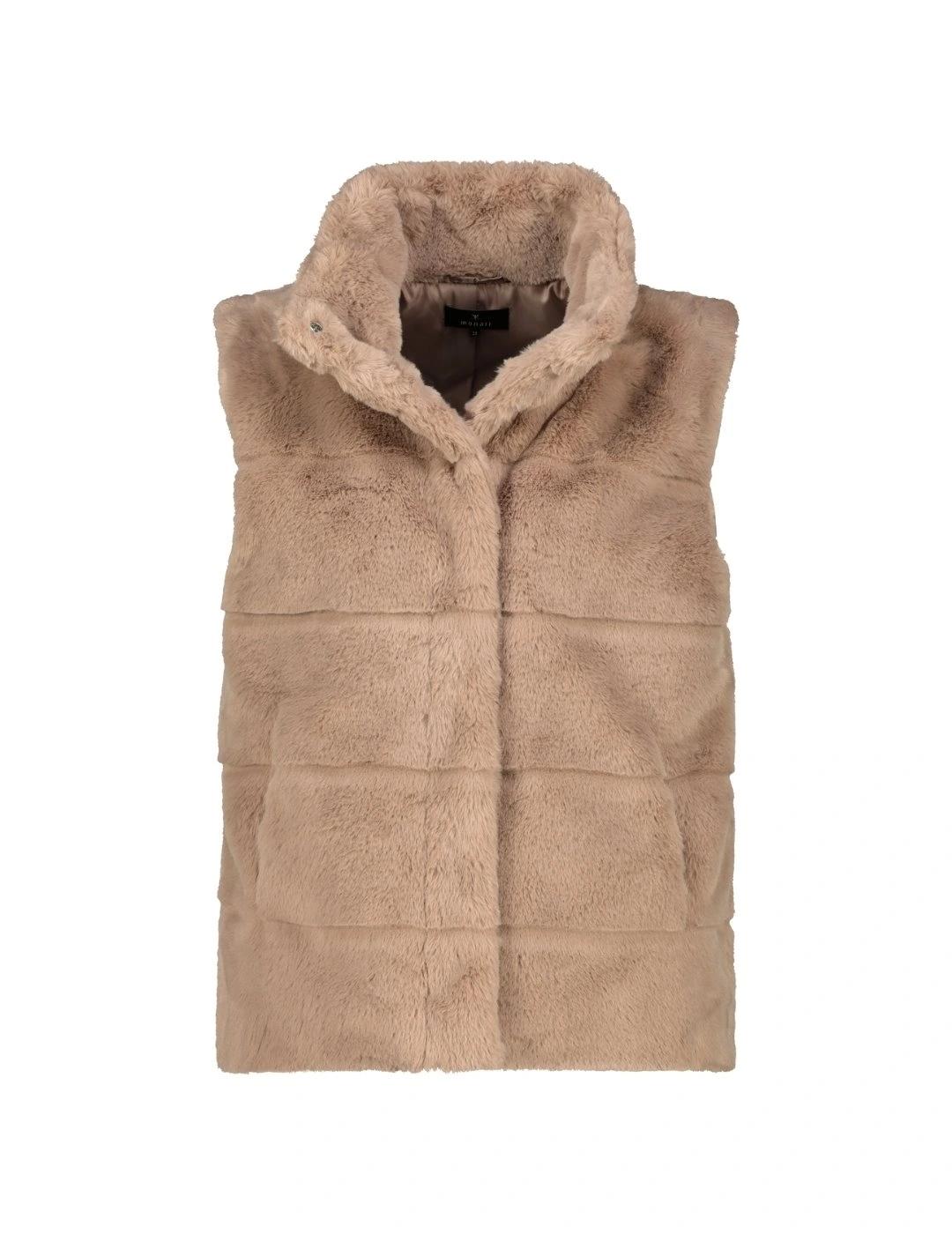 Monari Chaleco de pelo Beige
