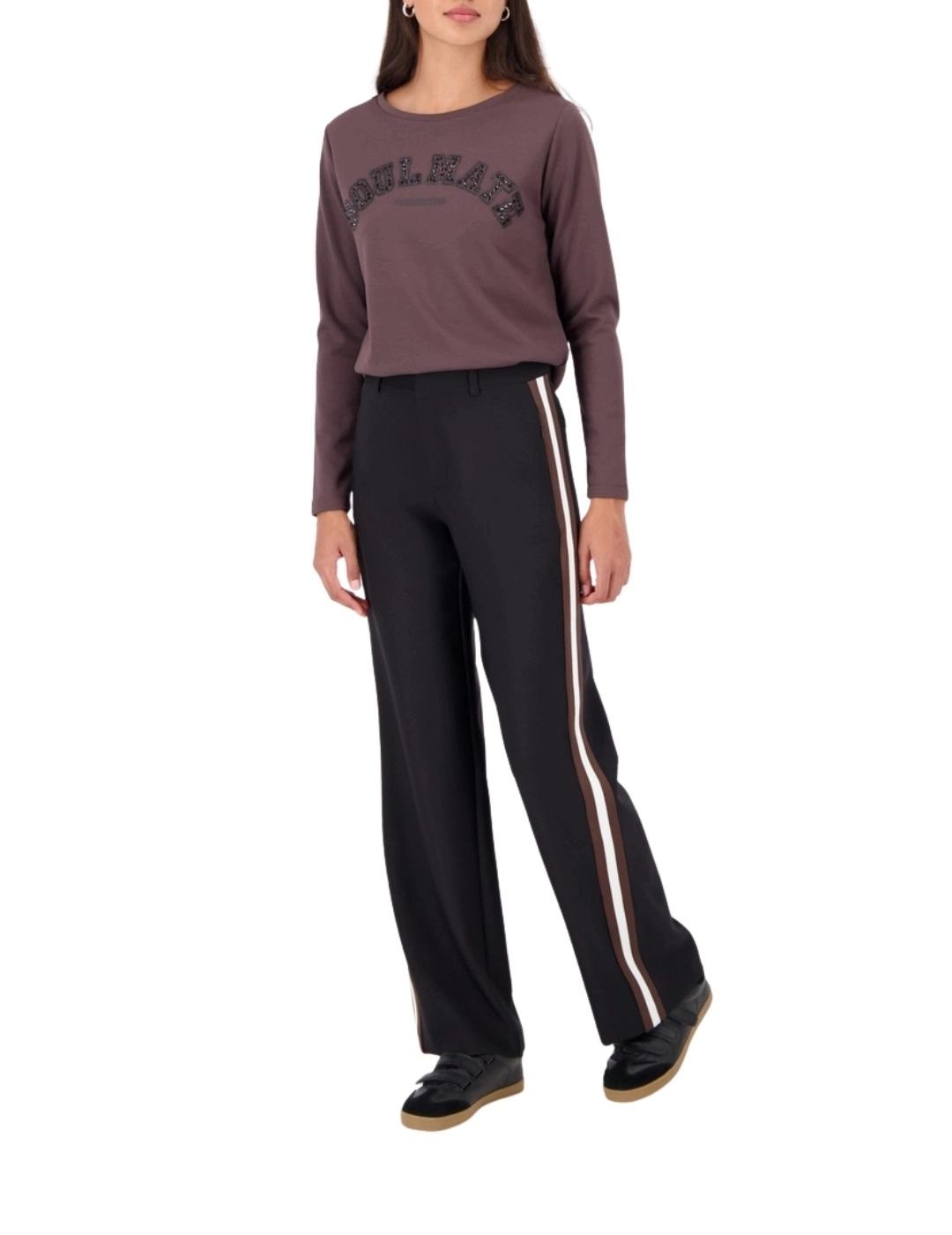 Monari Camiseta Marrón Soulmate