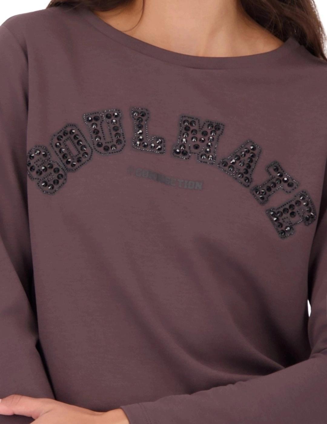 Monari Camiseta Marrón Soulmate