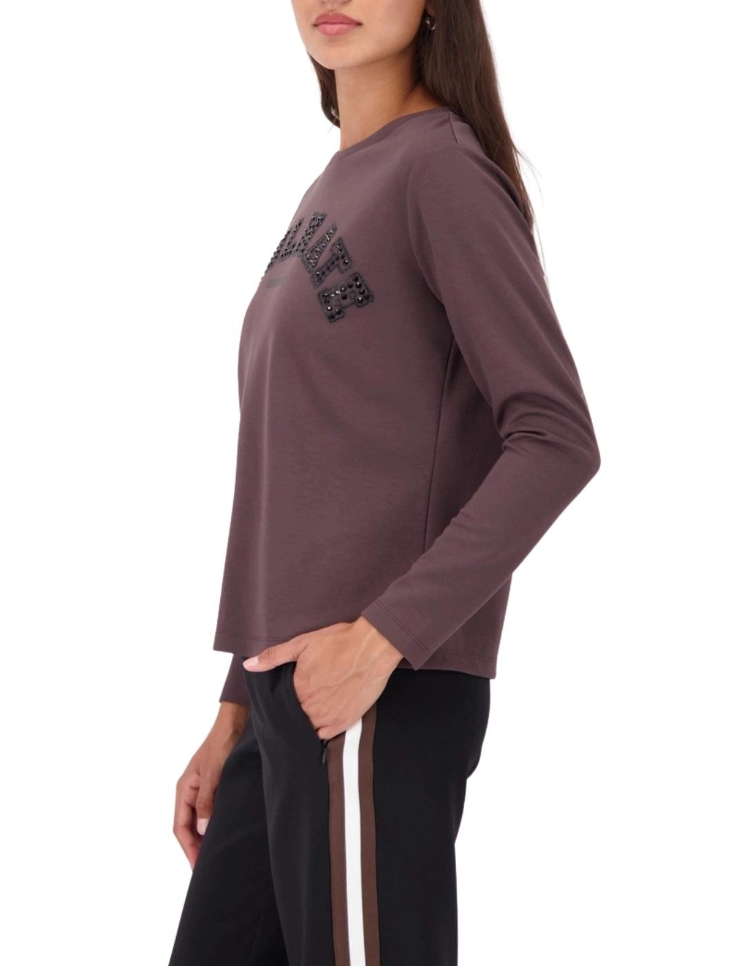 Monari Camiseta Marrón Soulmate