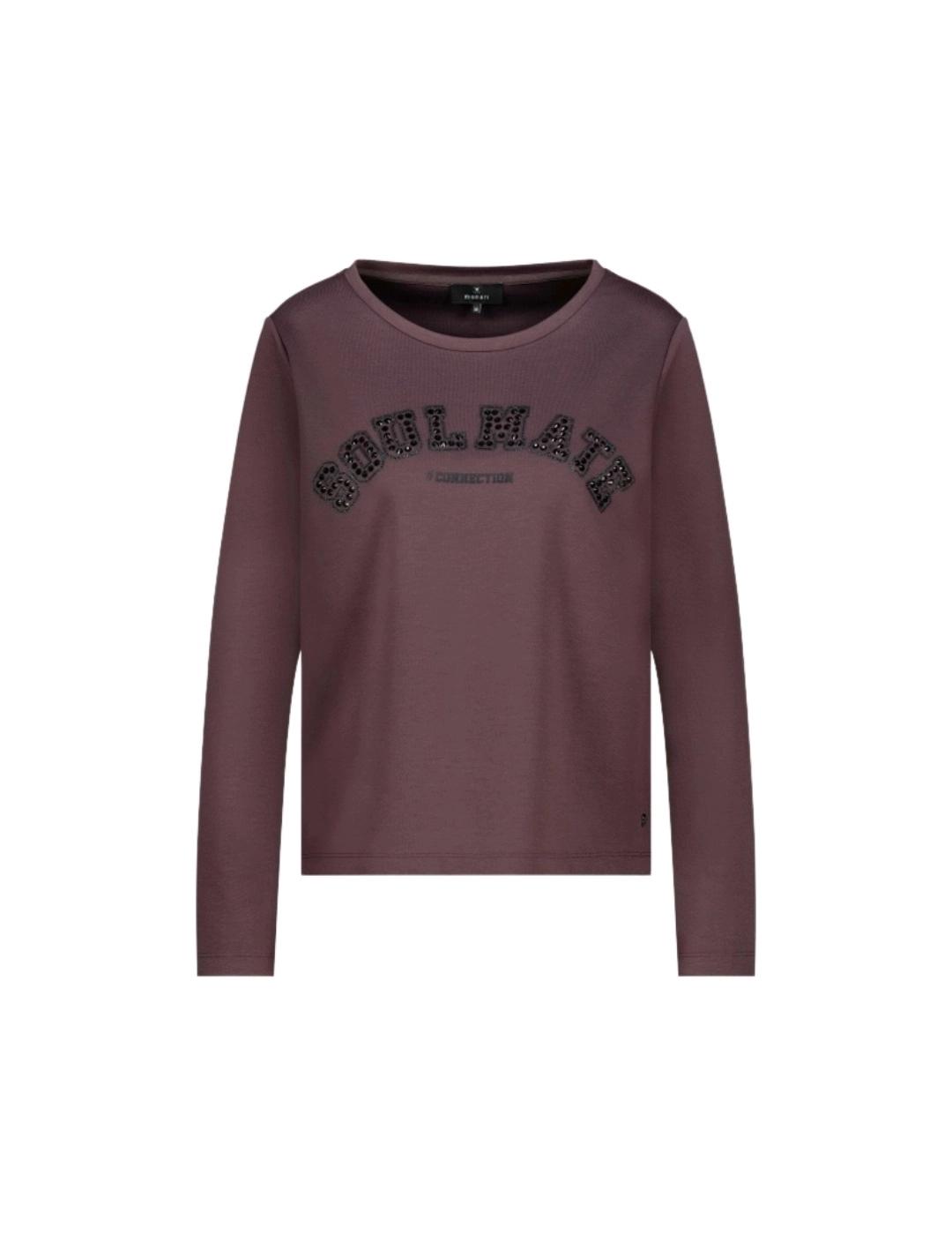 Monari Camiseta Marrón Soulmate