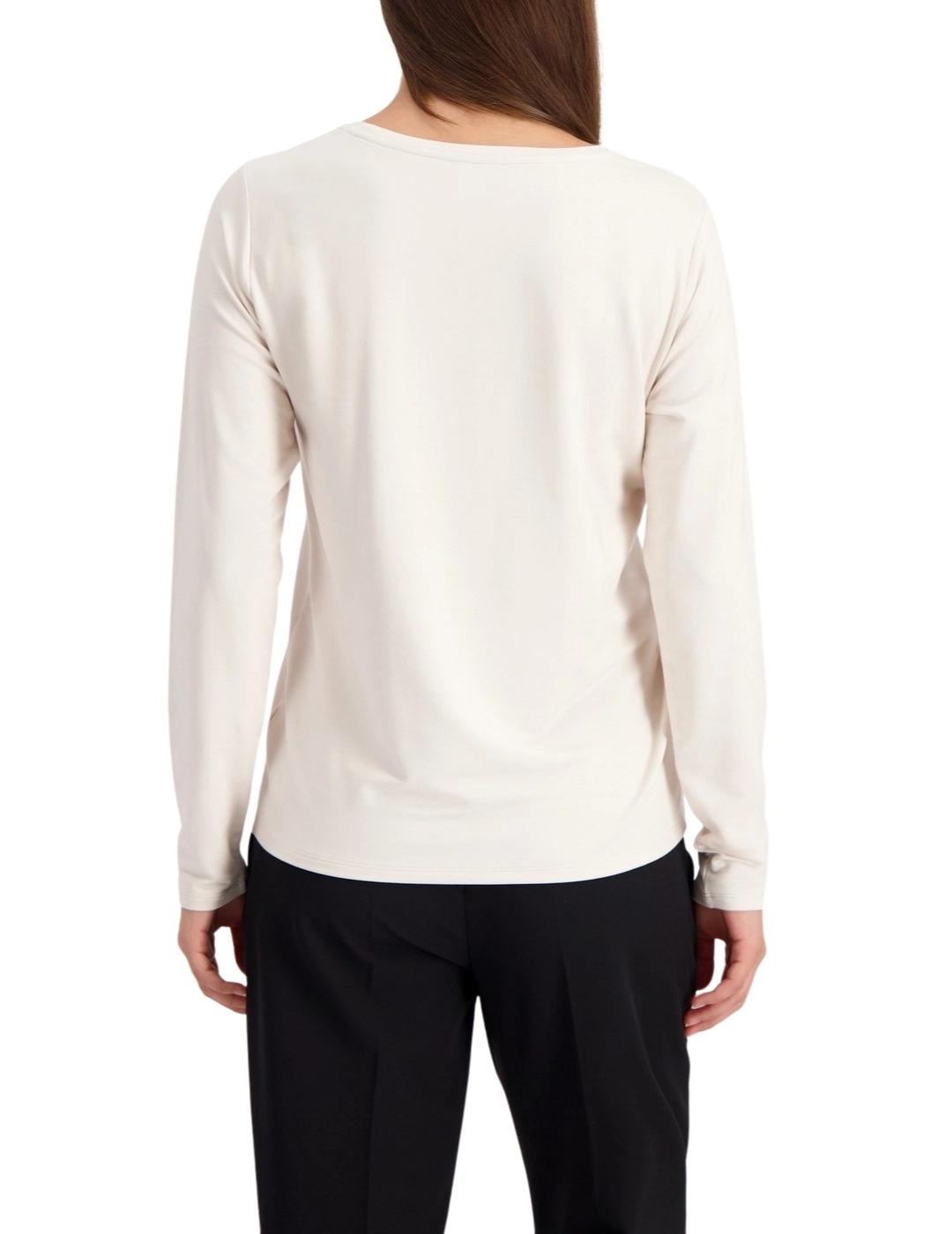 Monari Camiseta Blanca con dibujo