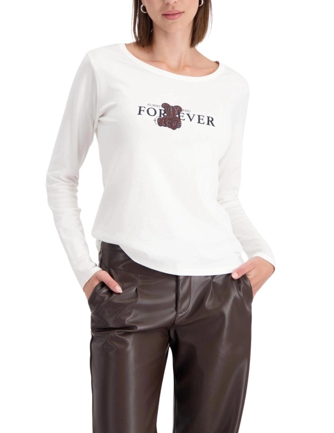 Monari Camiseta Blanca dibujo osito