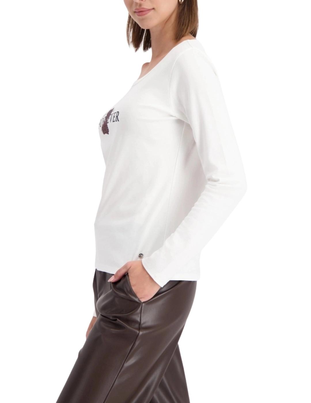 Monari Camiseta Blanca dibujo osito