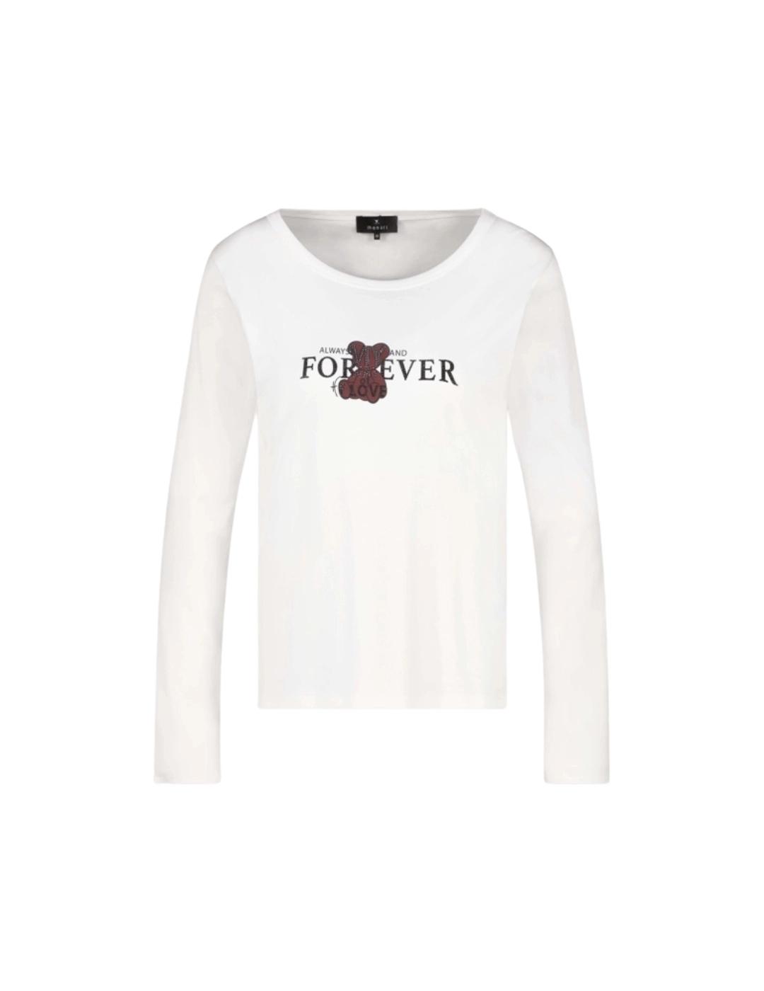 Monari Camiseta Blanca dibujo osito