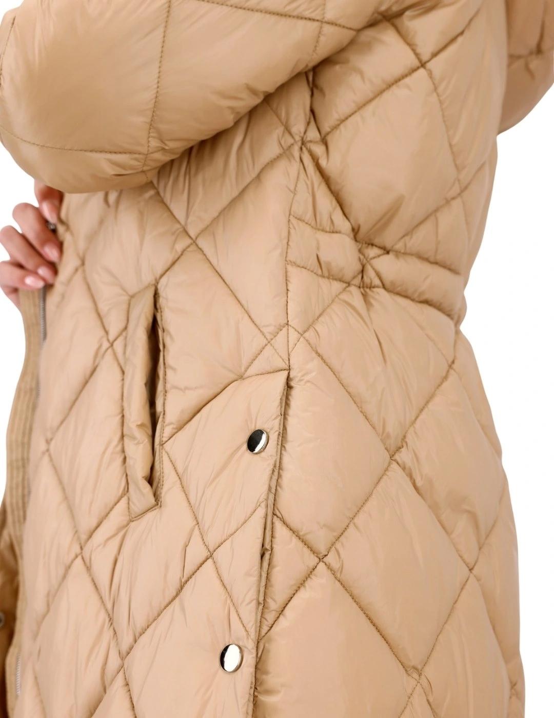 Monari Parka Camel acolchada