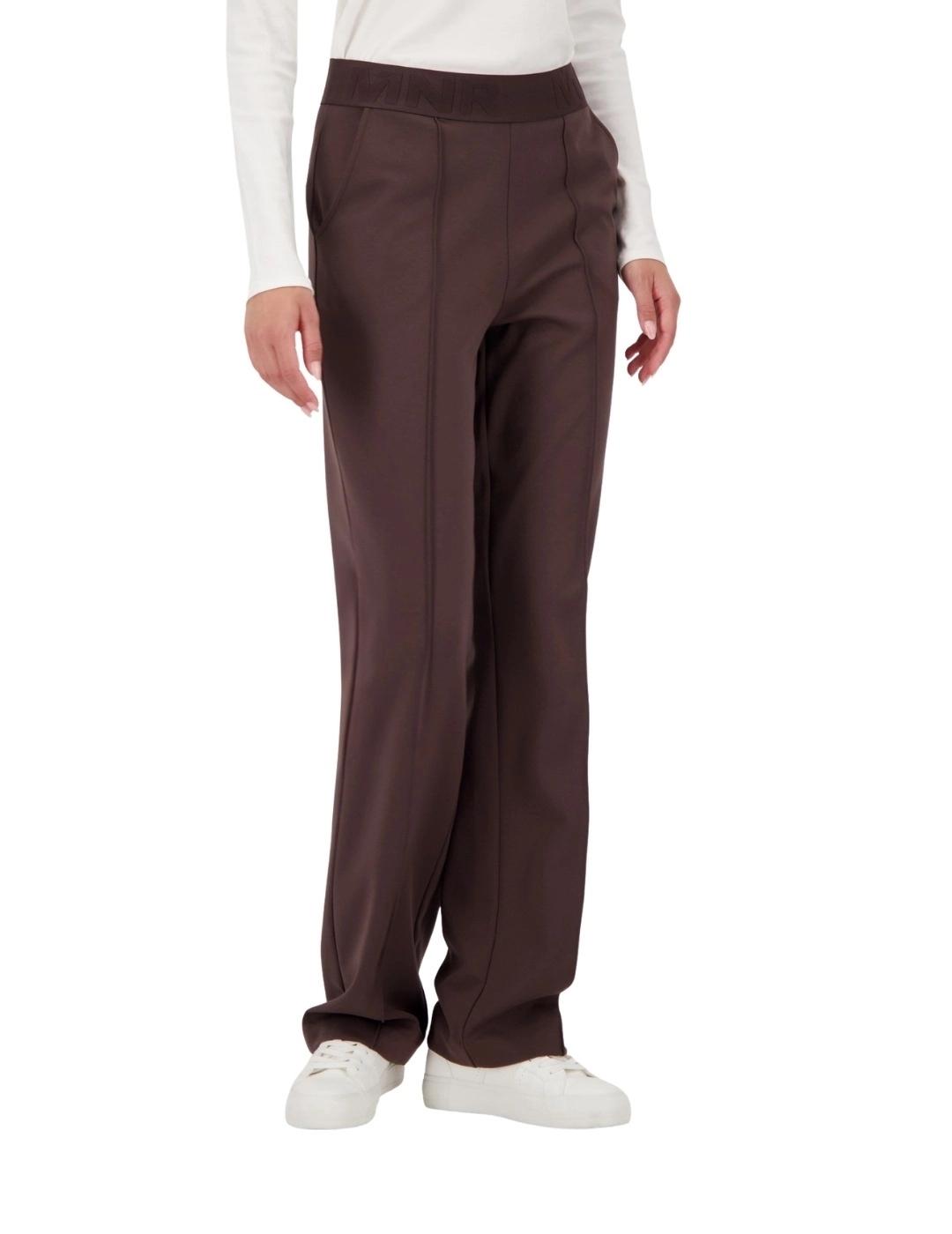 Monari Pantalón Marrón oscuro