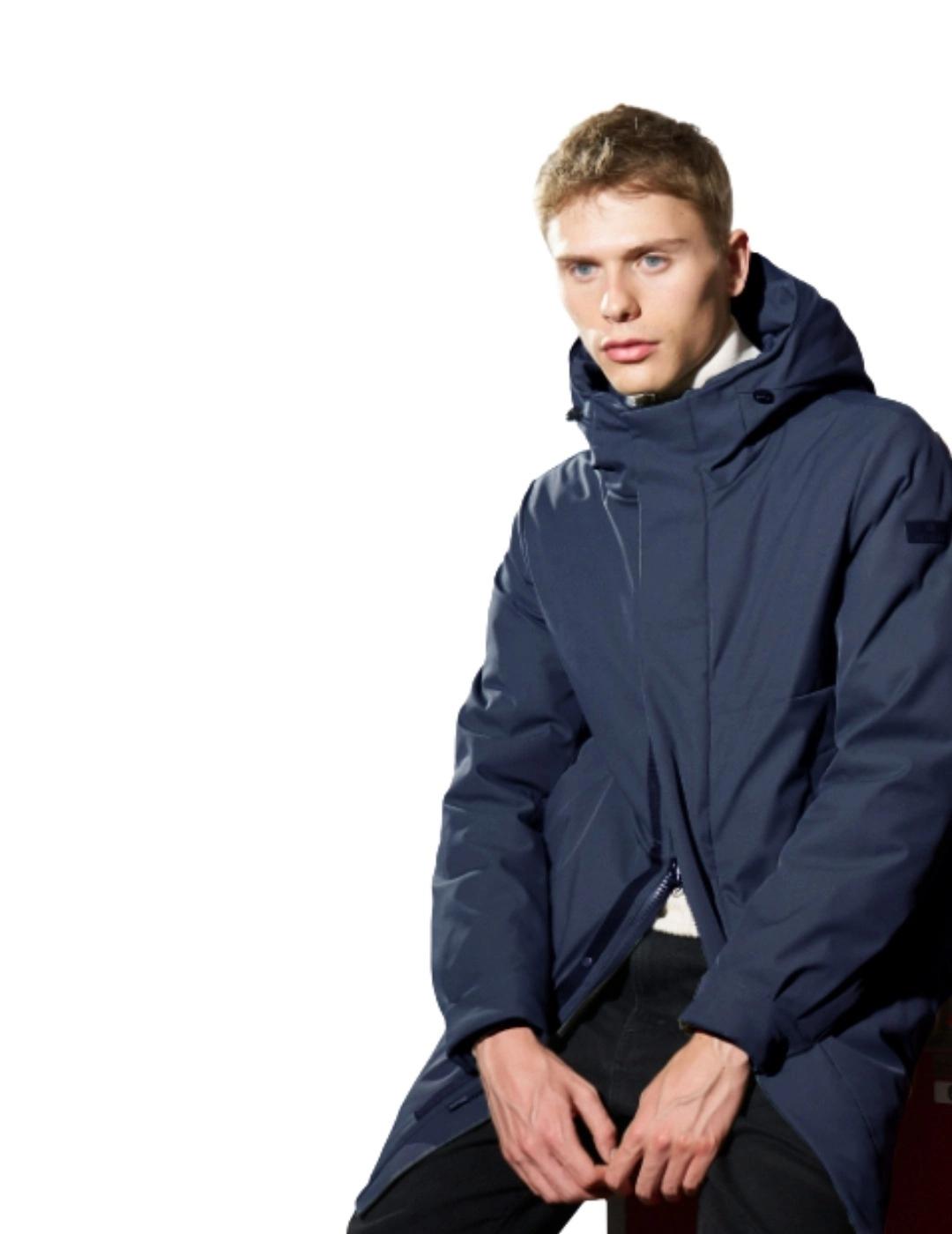 Hetregó Parka Thaddeus Azul marino