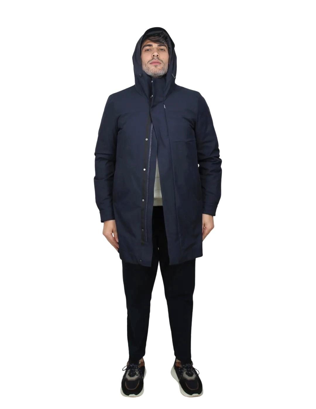 Hetregó Parka Thaddeus Azul marino