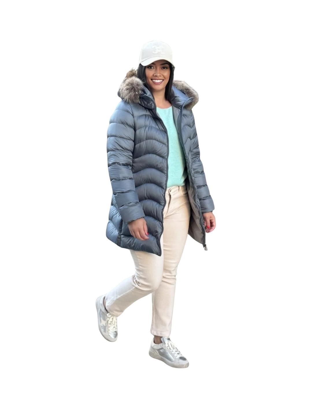 Hetregó Plumífero Fianna Azul tormenta