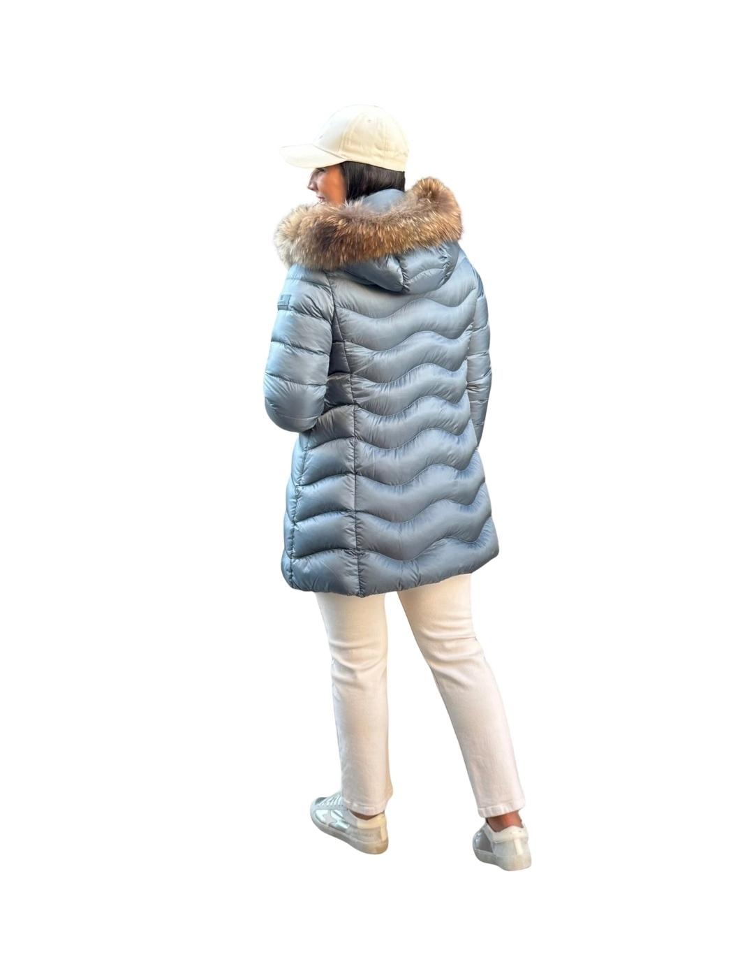 Hetregó Plumífero Fianna Azul tormenta