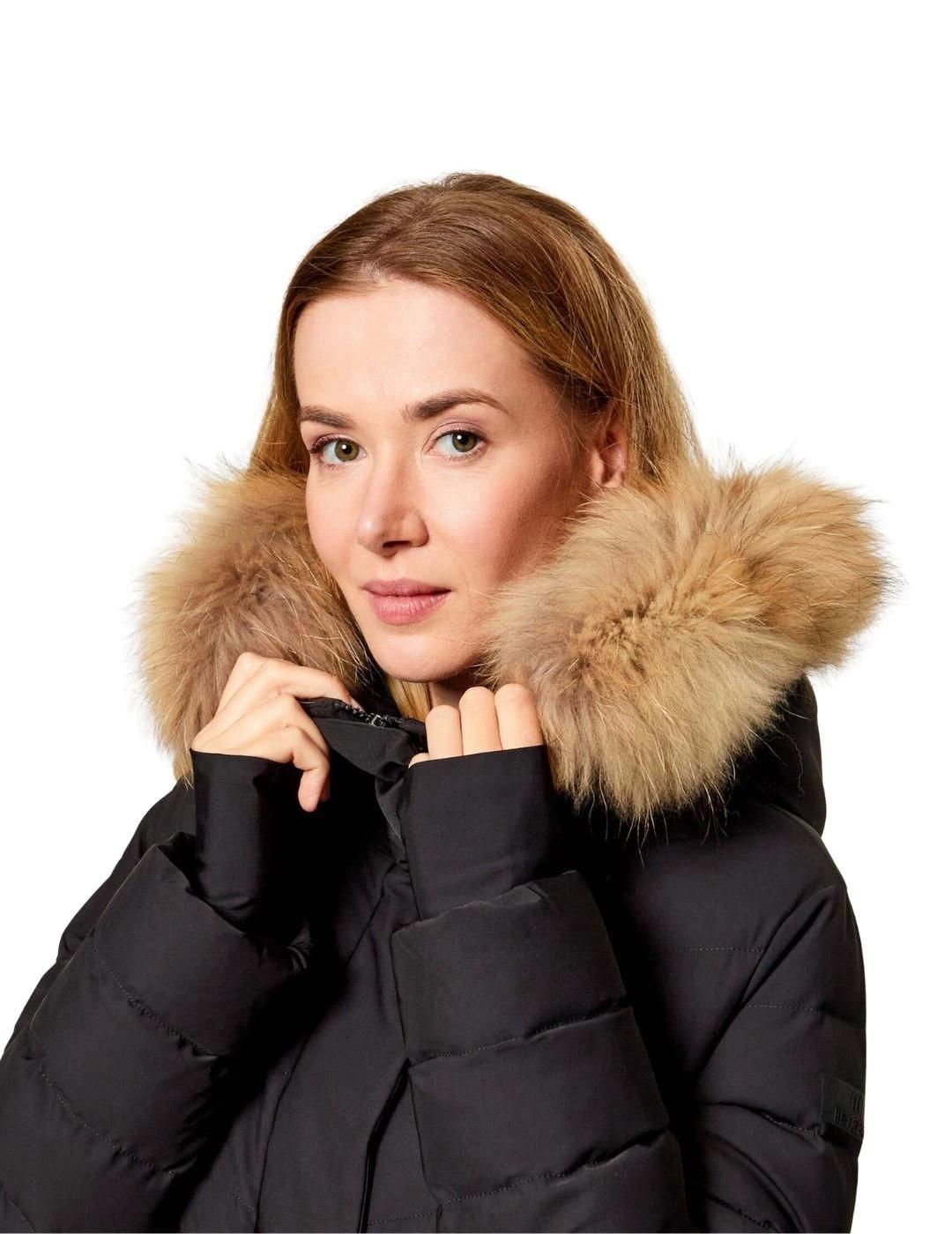 Hetregó Abrigo Elowen Negro