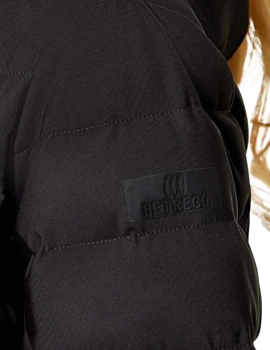 Hetregó Abrigo Elowen Negro