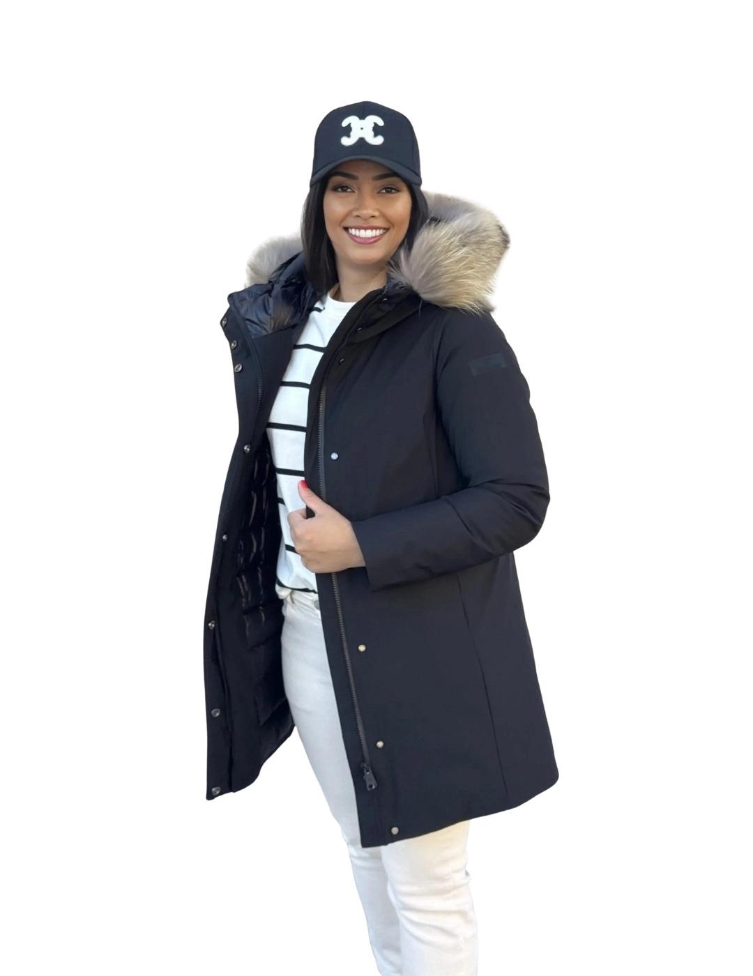 Hetregó Parka Patricia Negro