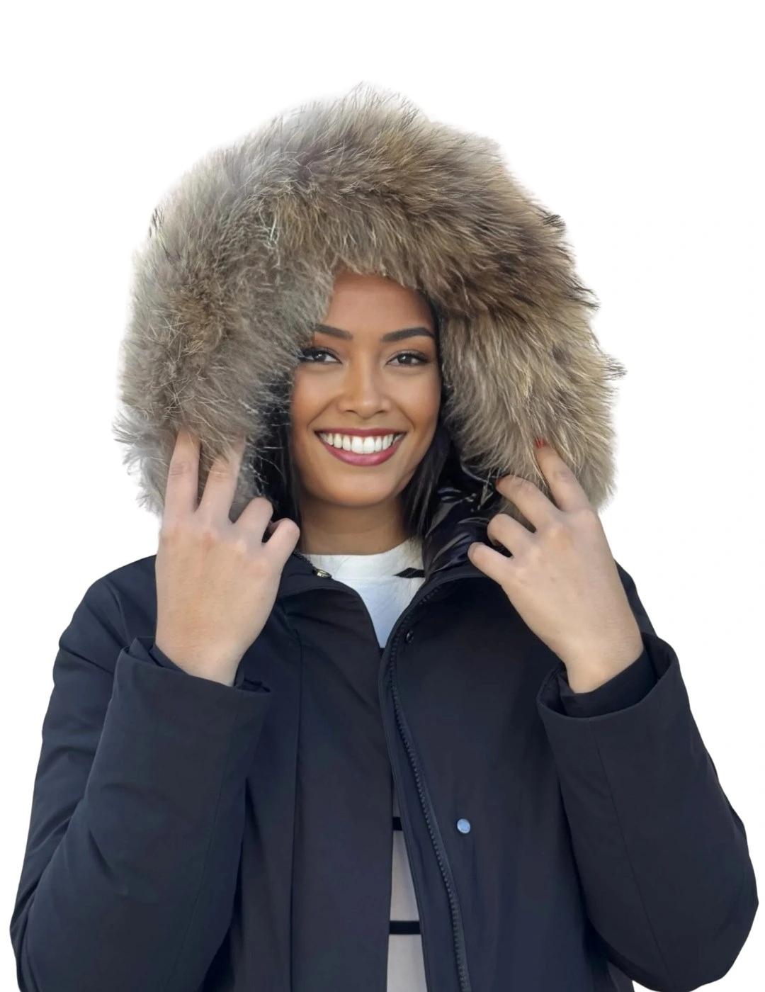 Hetregó Parka Patricia Negro