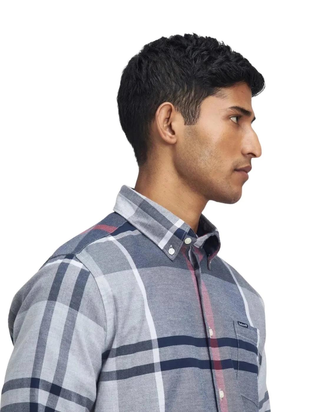 Barbour Camisa Dunoon  Tartan Azul
