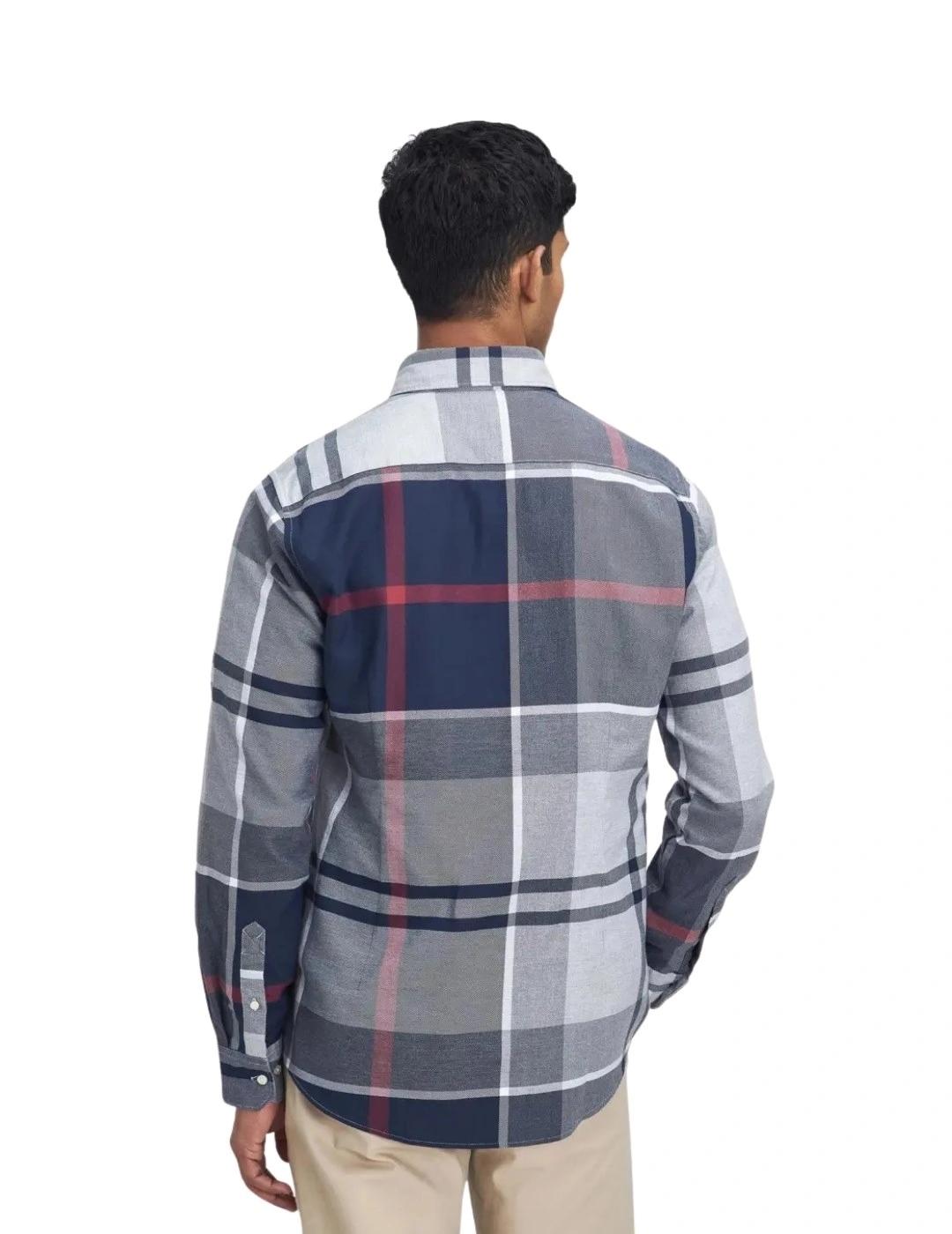 Barbour Camisa Dunoon  Tartan Azul