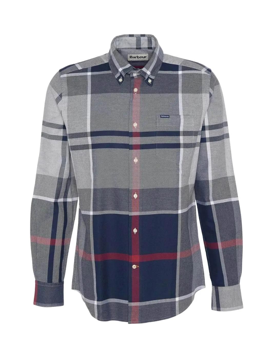 Barbour Camisa Dunoon  Tartan Azul