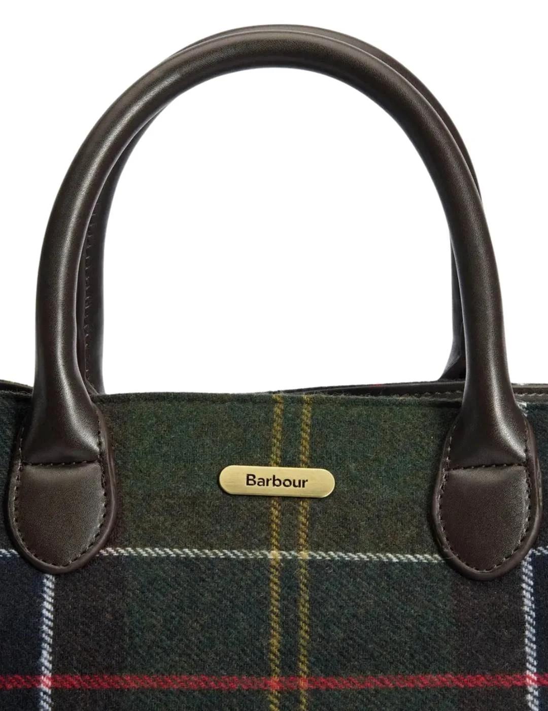 Barbour Bolso Tote Barrhill Tartan Clásico