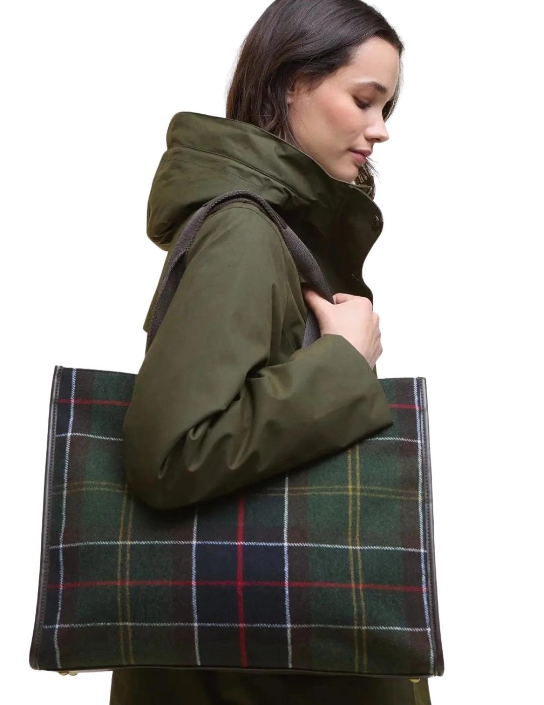 Barbour Bolso Tote Turnberry Tartan Clásico