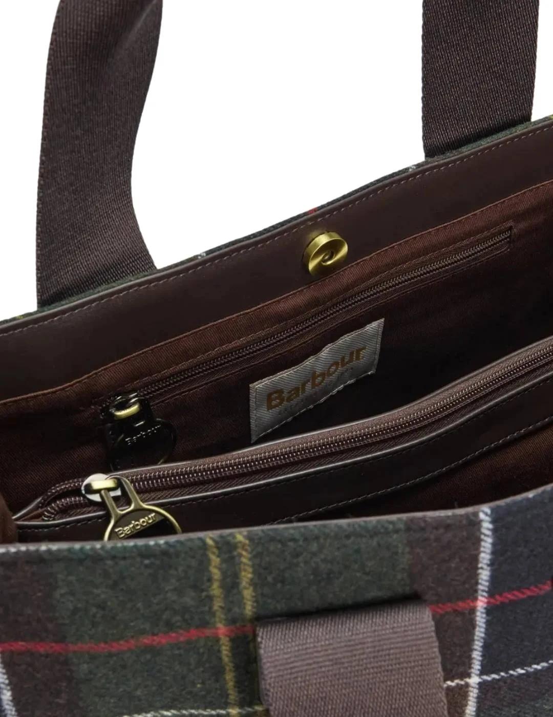Barbour Bolso Tote Turnberry Tartan Clásico