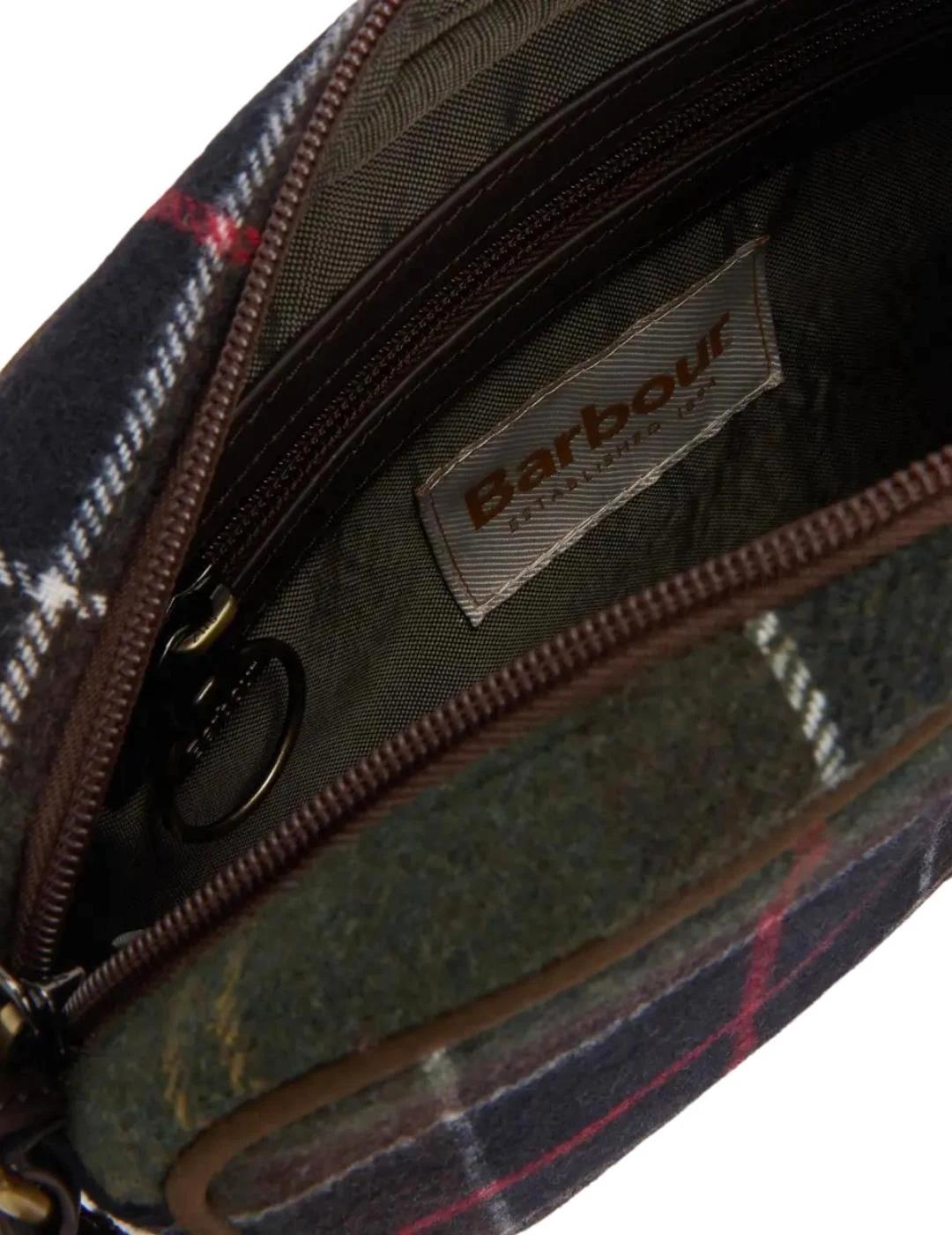 Barbour Bolso Bandolera Culross Tartan Clásico