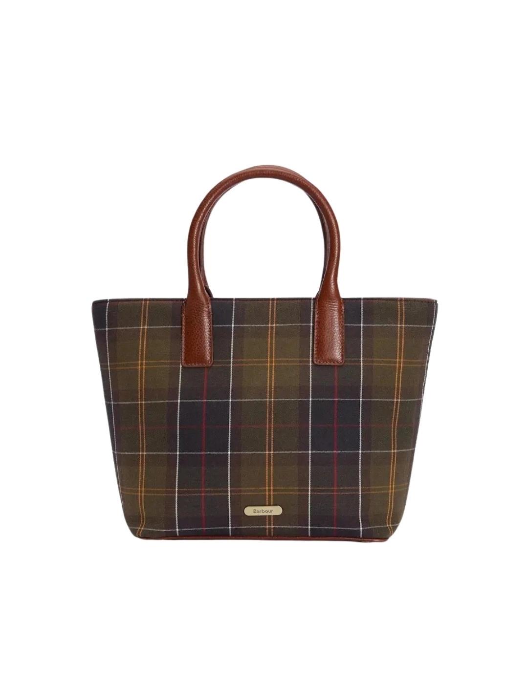 Barbour Bolso Tote Birch Tartan Clásico