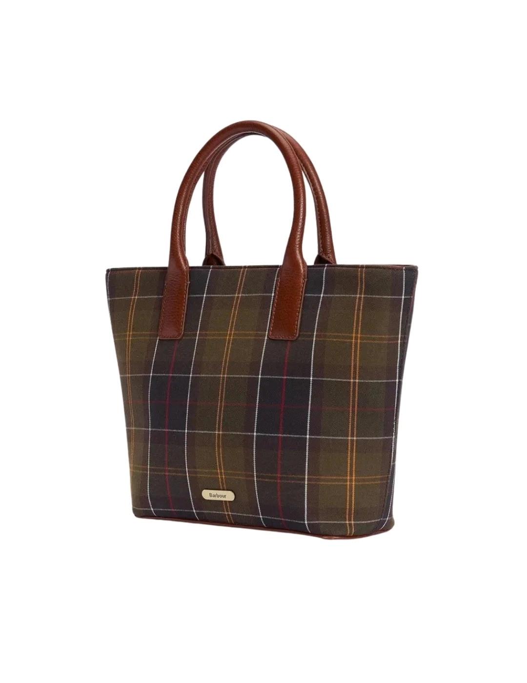 Barbour Bolso Tote Birch Tartan Clásico