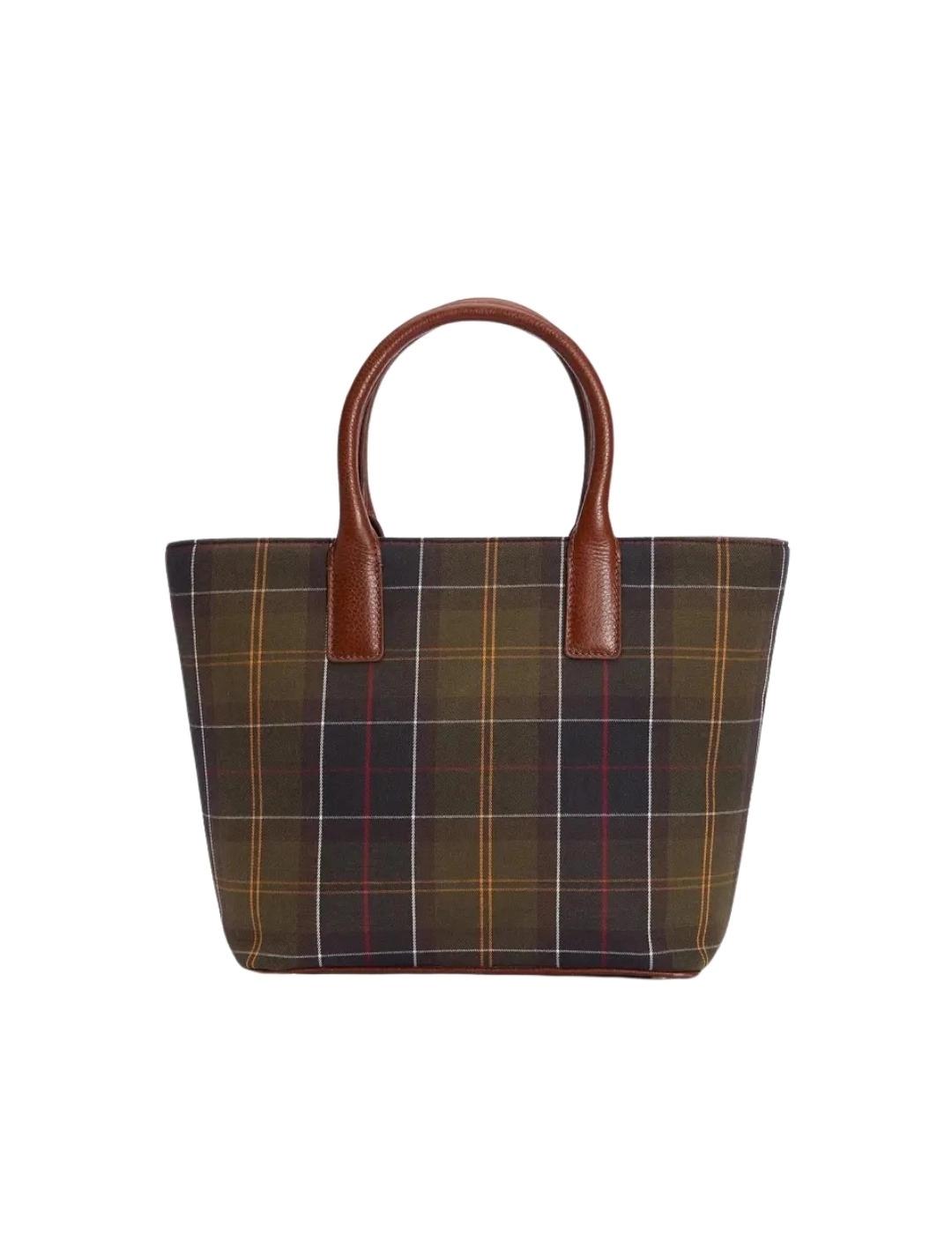 Barbour Bolso Tote Birch Tartan Clásico