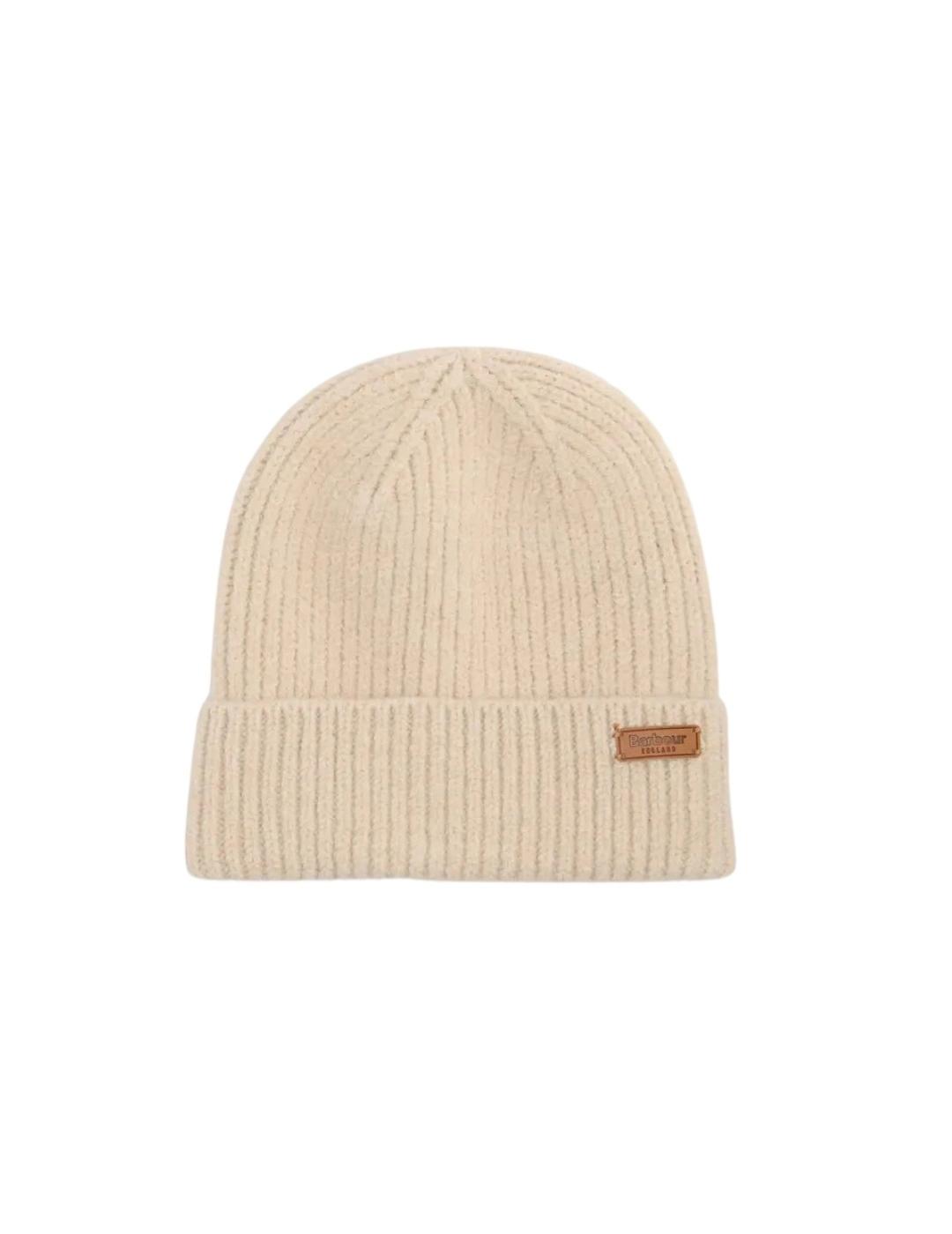 Barbour Bufanda y Gorro Pendle Beige y azul marino