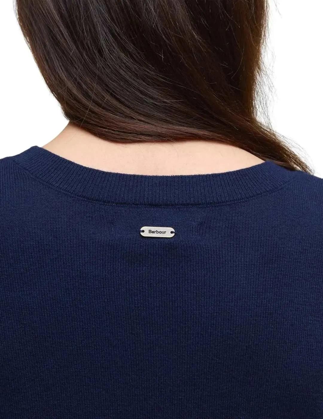 Barbour Jersey Homeswood Azul marino pavo