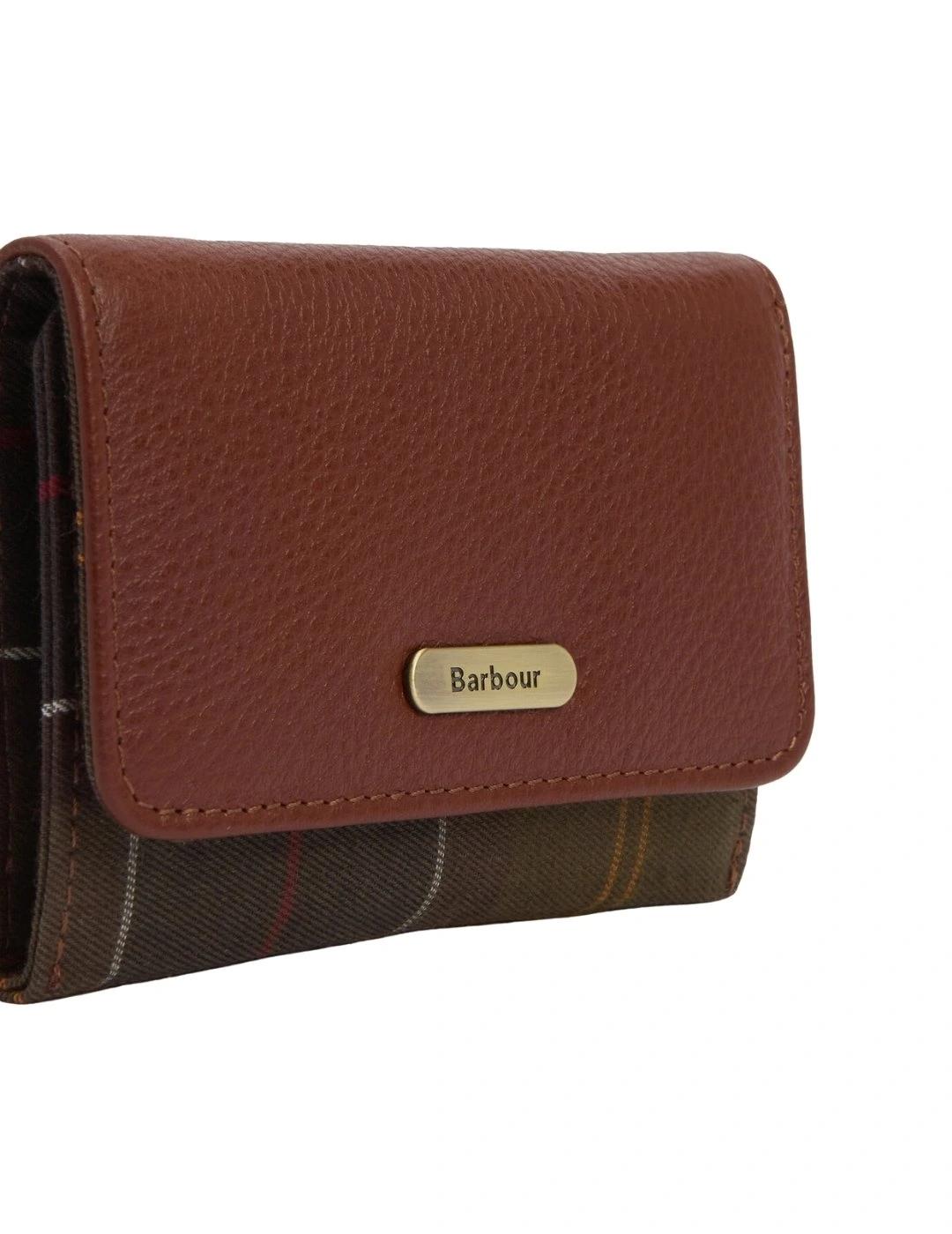 Barbour Monedero Rosa Leather French Marrón