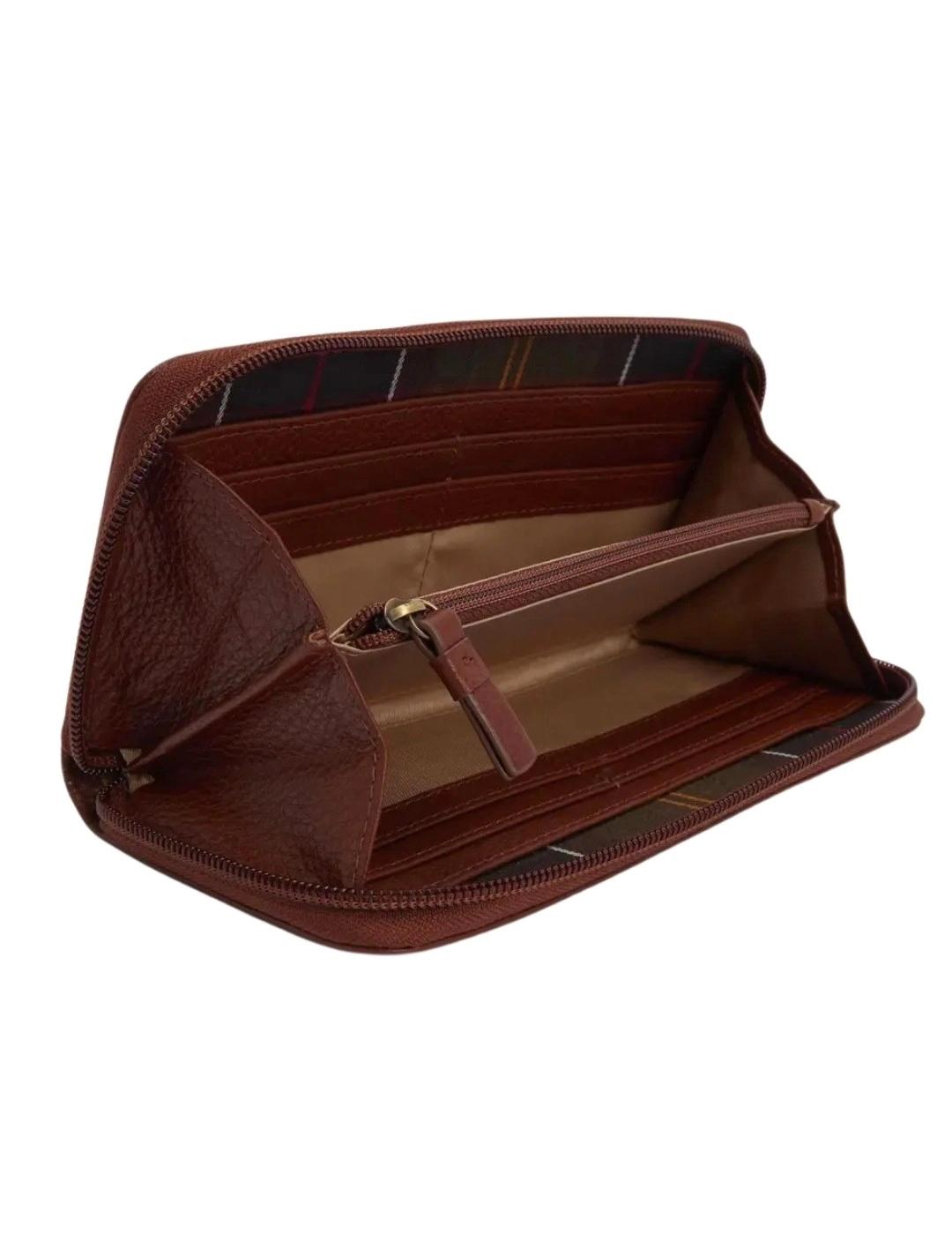 Barbour Monedero Birch Leather Matinee Marrón