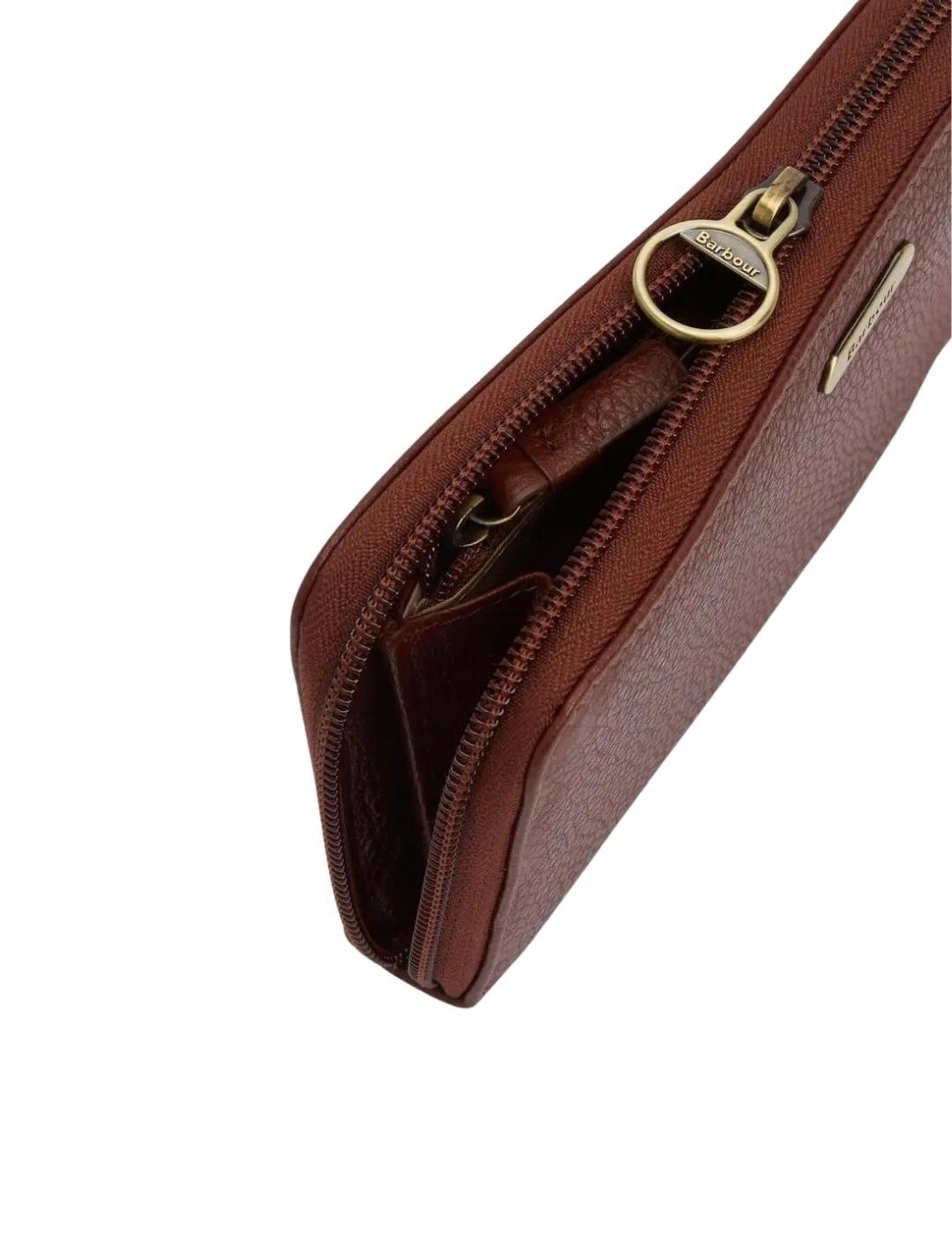 Barbour Monedero Birch Leather Matinee Marrón