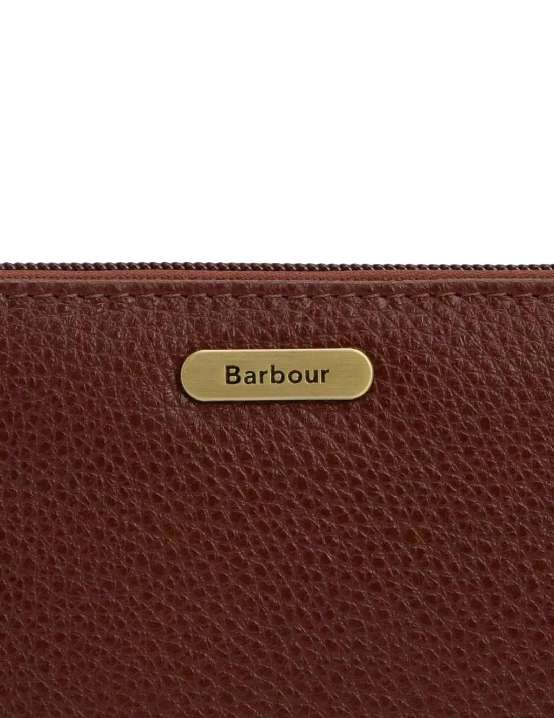 Barbour Monedero Birch Leather Matinee Marrón