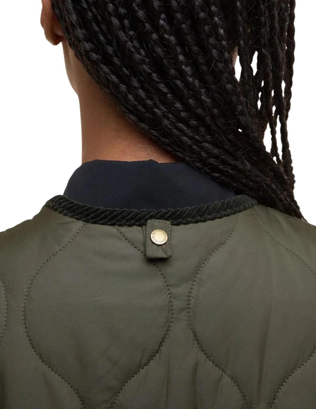 Barbour Chaleco Klara Liner Verde