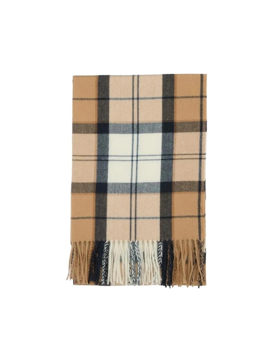 Barbour Bufanda Hailestartan Beige