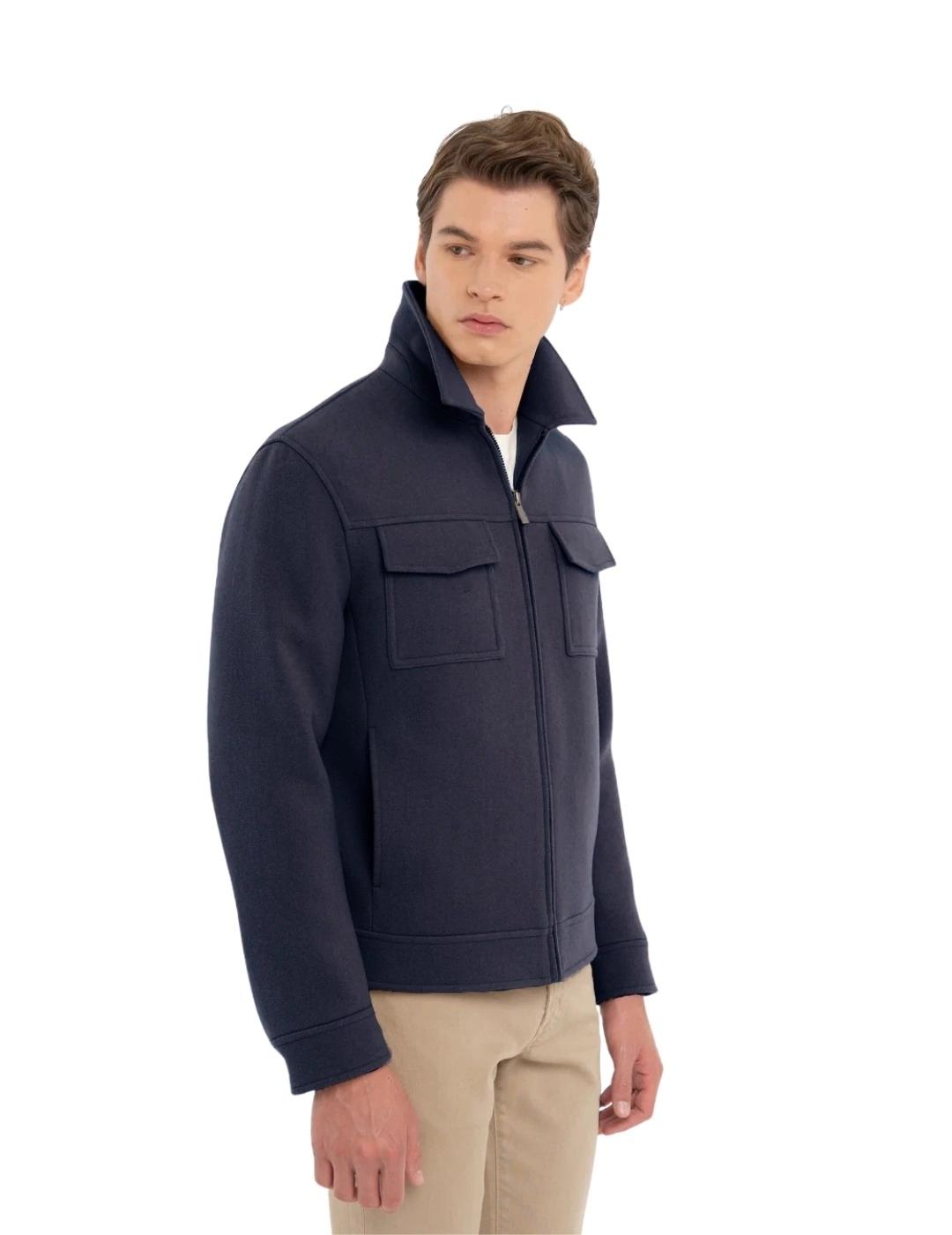 Manuel Ritz Chaqueta Azul marino