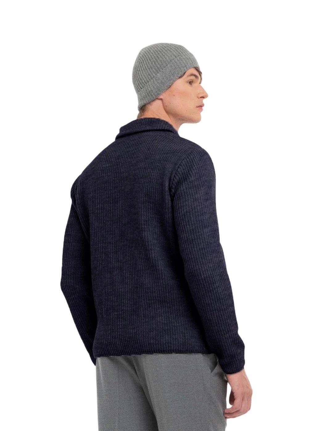 Manuel Ritz Chaqueta Azul marino