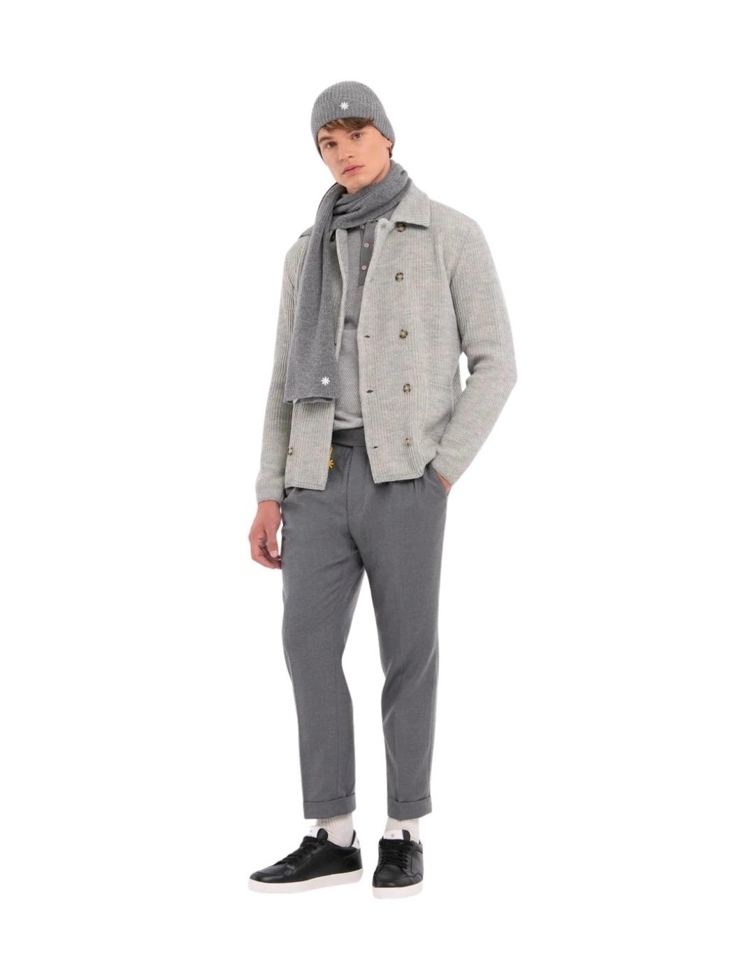 Manuel Ritz Chaqueta gris claro