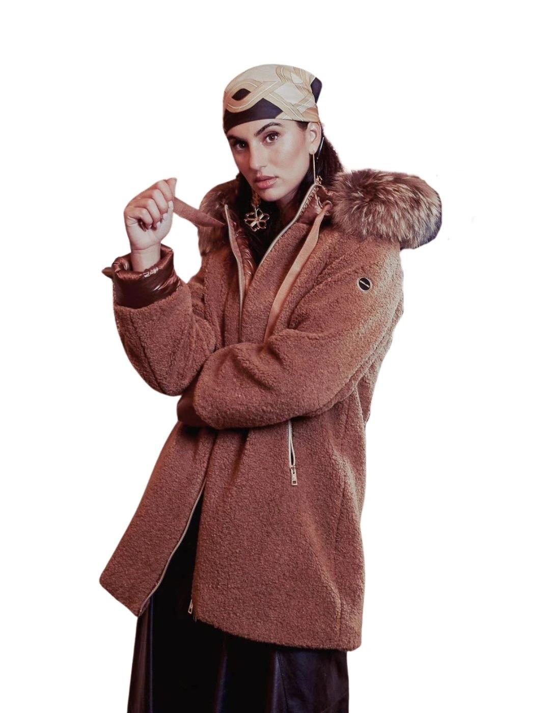 Donjaz Abrigo Brites Marrón