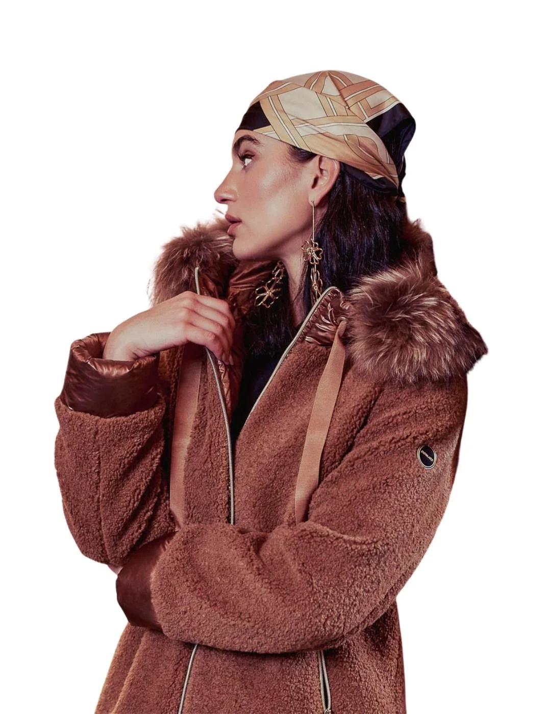 Donjaz Abrigo Brites Marrón