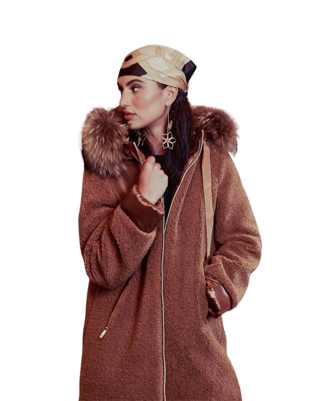 Donjaz Abrigo Brites Marrón