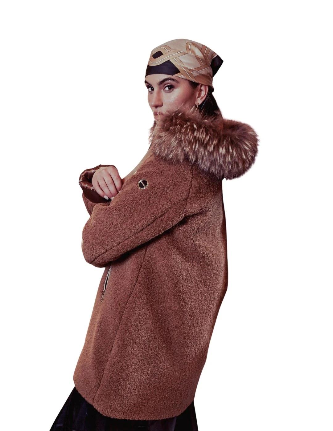 Donjaz Abrigo Brites Marrón